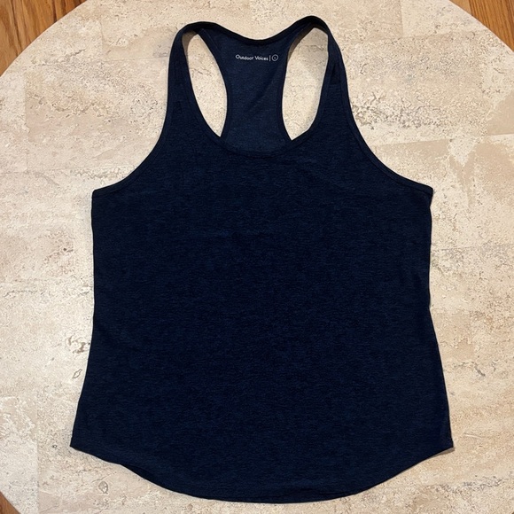 Outdoor Voices Tops - Outdoor Voices Large Women's Navy racerback Tank Top